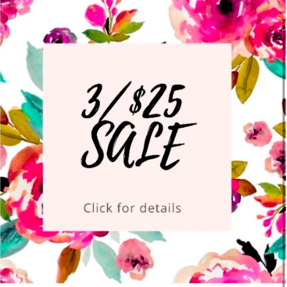 Bundle 3 $10 items for $25